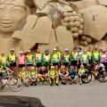 Groupe cyclos à Buis les Baronnies en attendant le VENTOUX le 4/05/2023 