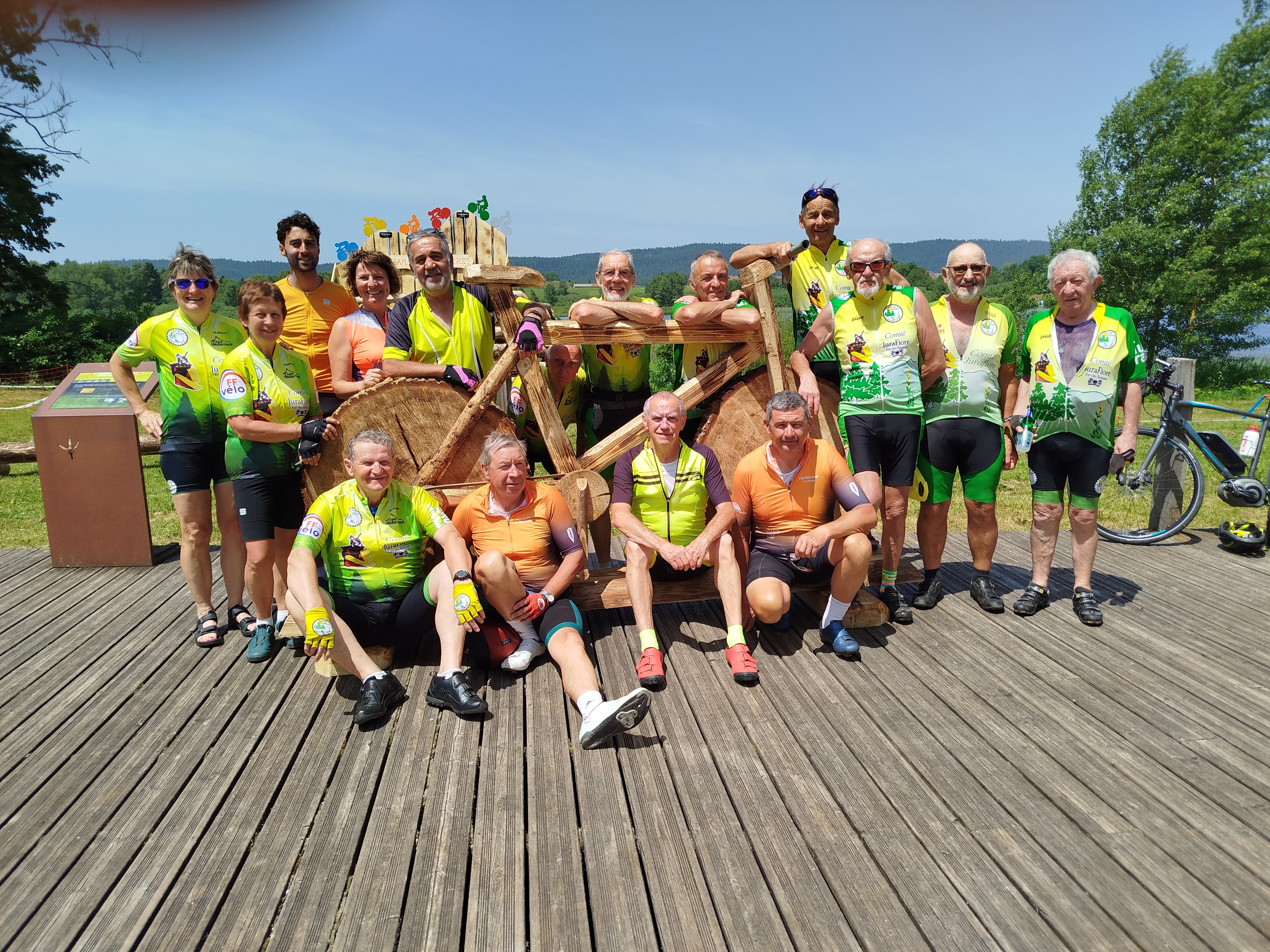 pause repas à l'Abbaye en Grandvaux